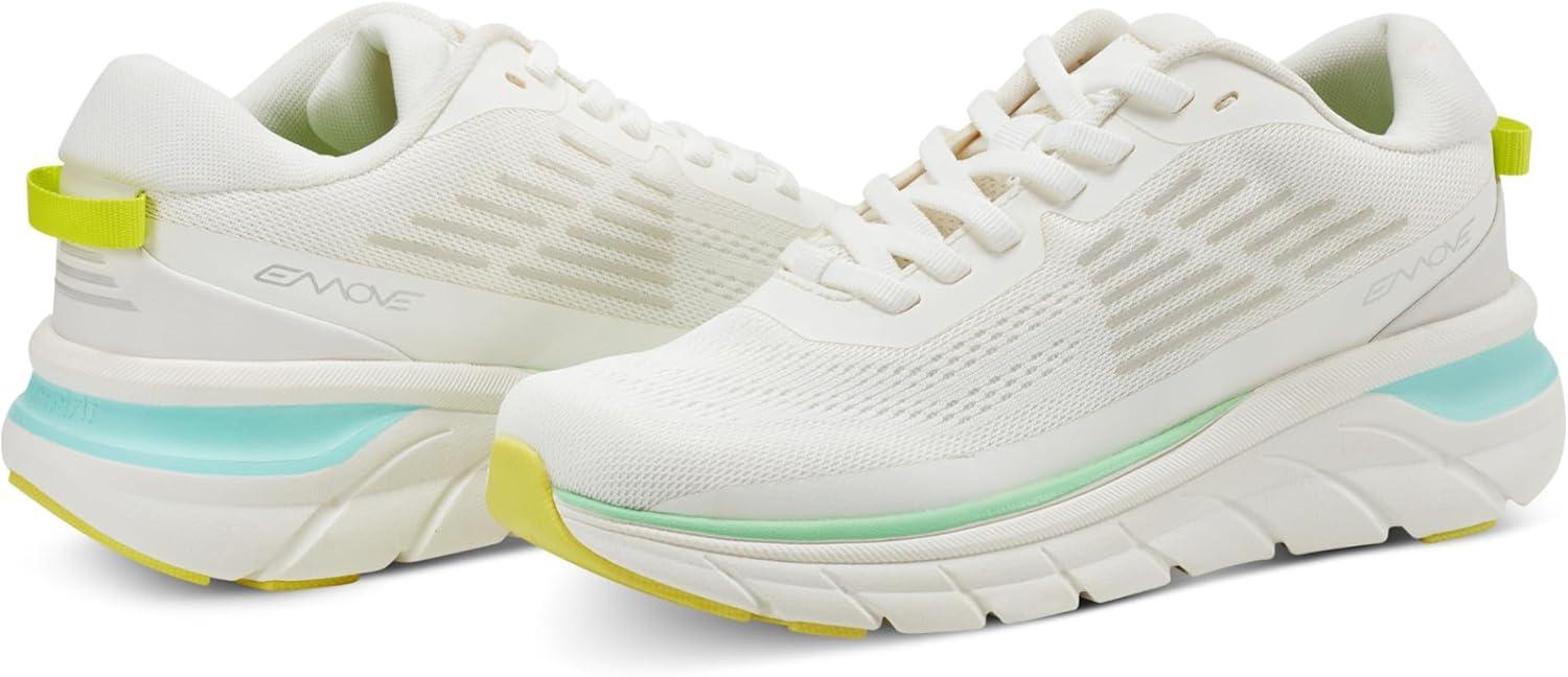 imageEasy Spirit Mel Womens SneakerWhitemintlight Blueyellow