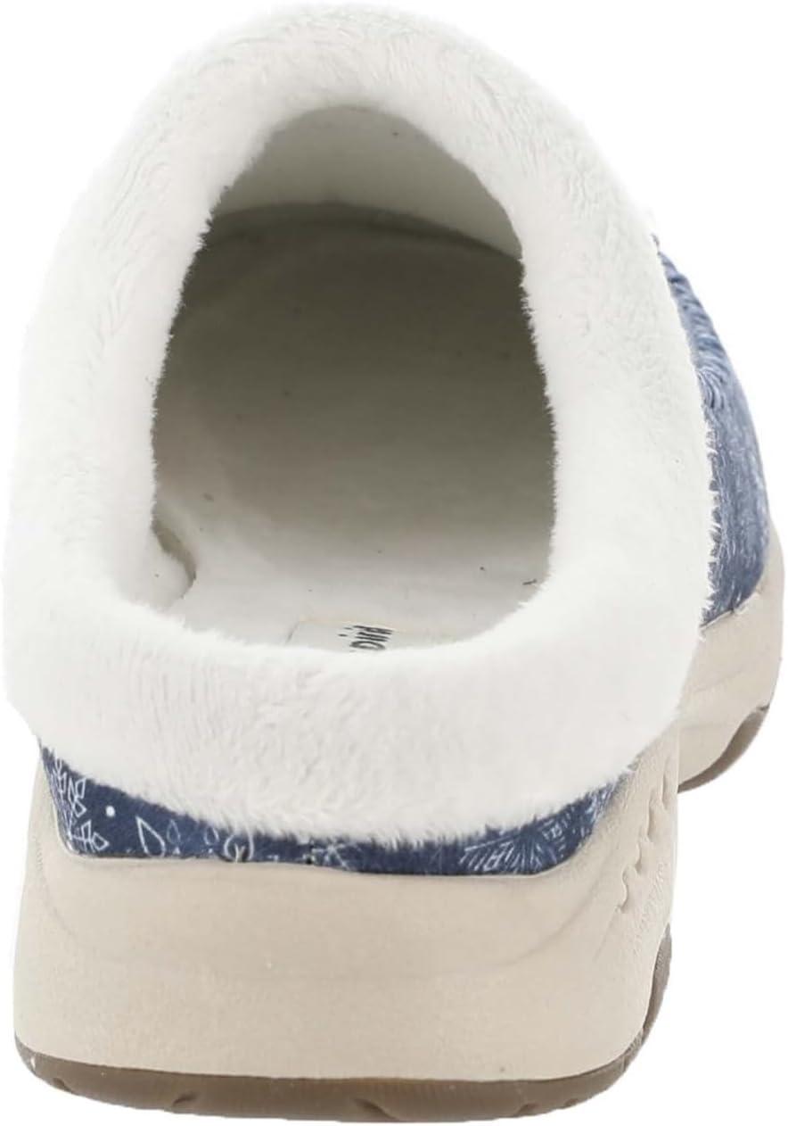 imageEasy Spirit Traveltime Slipper Womens SlipperBluewhitesnowflake