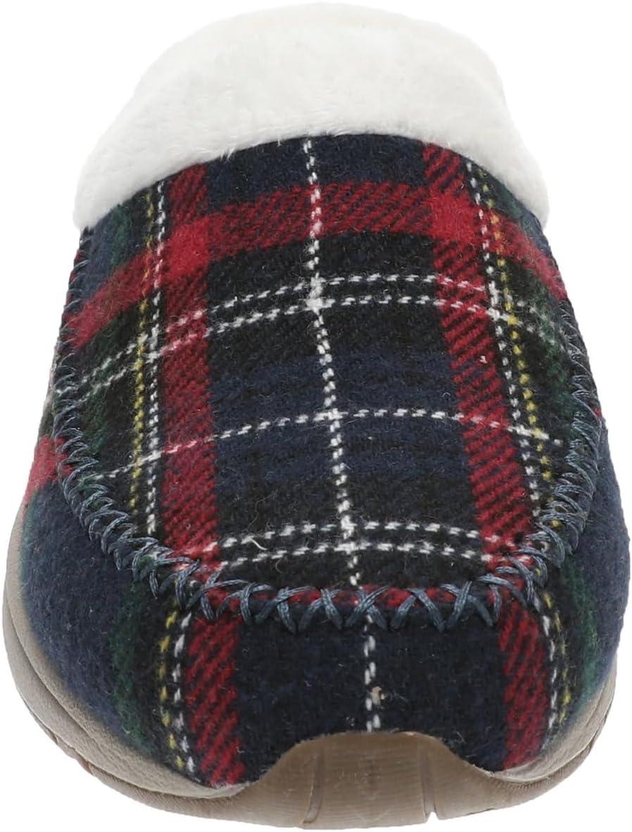 imageEasy Spirit Traveltime Slipper Womens SlipperNavy Plaidnatural