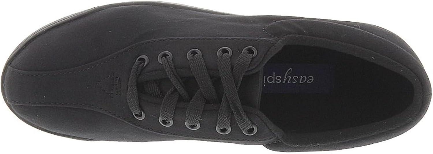 imageEasy Spirit Womens AP1 Leather Walking ShoeBlack Nubuck