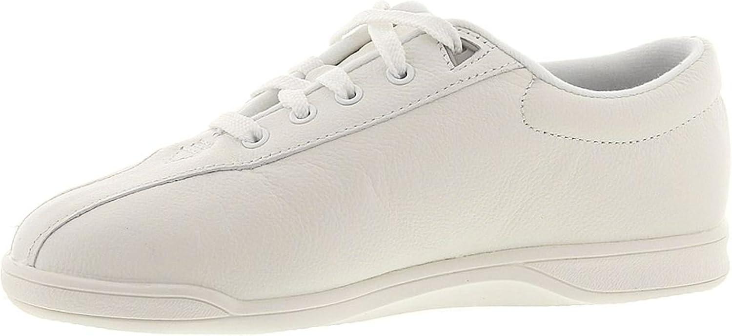 imageEasy Spirit Womens AP1 Leather Walking ShoeWhite