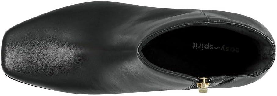 imageEasy Spirit Womens Sidney Zipper Leather BootiesBlack