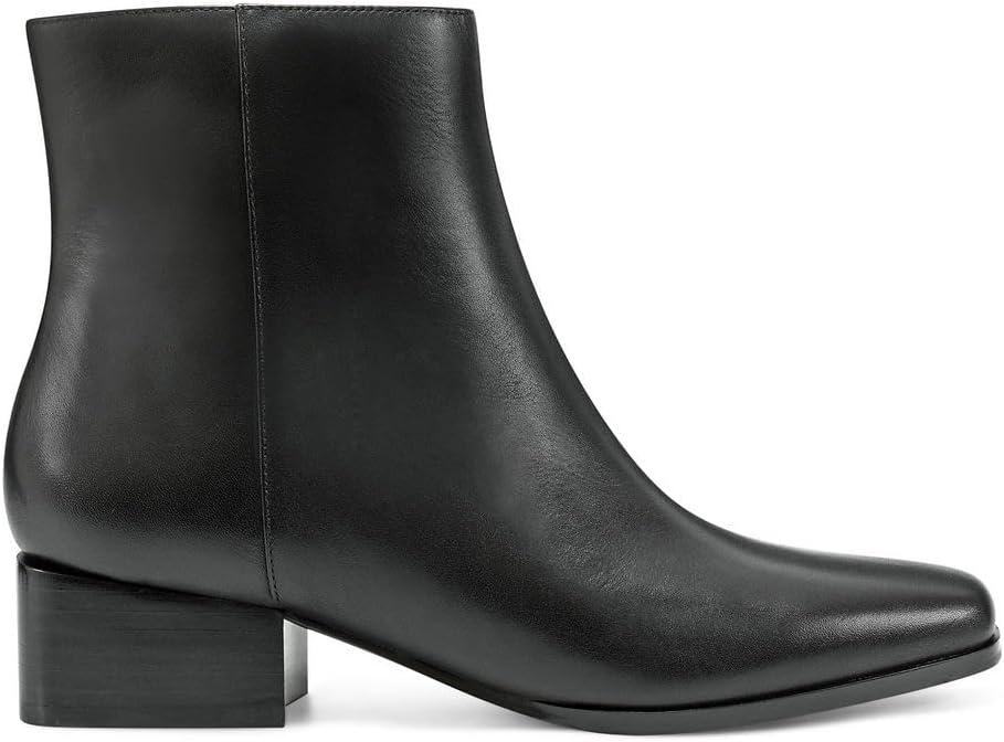 imageEasy Spirit Womens Sidney Zipper Leather BootiesBlack
