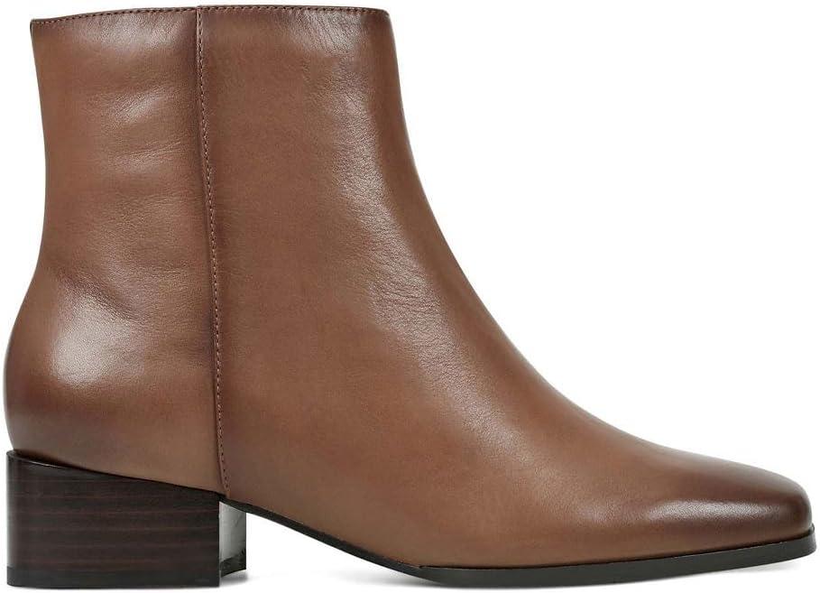 imageEasy Spirit Womens Sidney Zipper Leather BootiesTaupe