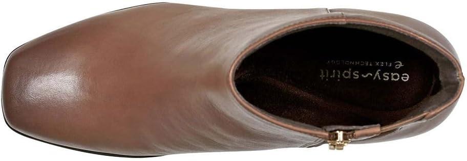 imageEasy Spirit Womens Sidney Zipper Leather BootiesTaupe