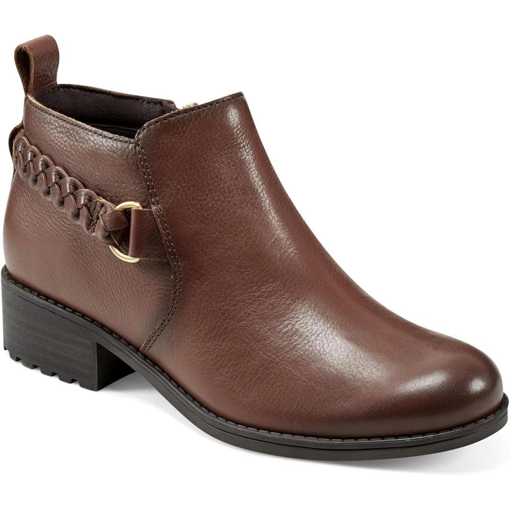 imageAnkle Booties in Leather by Easy SpiritMedium Brown
