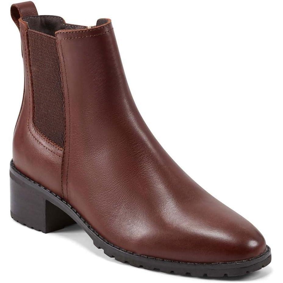 imageEasy Spirit Fedra Womens BootMedium Brown Leather