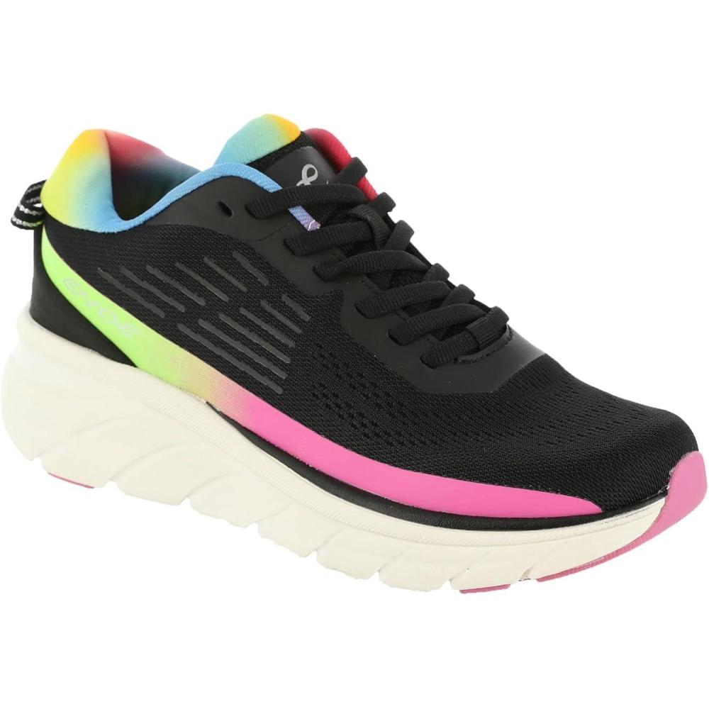 imageEasy Spirit Mel Womens SneakerBlackmultirainbow