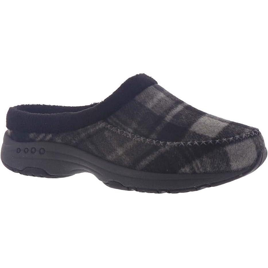 imageEasy Spirit Traveltime Slipper Womens SlipperBlackgreyplaid