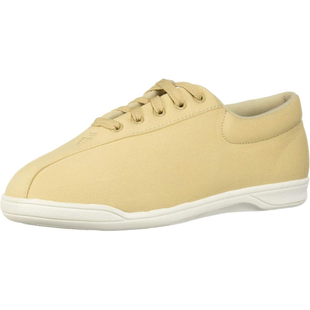 imageEasy Spirit Womens AP1 Leather Walking ShoeNaturalmicrofiber