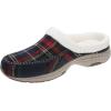 imageEasy Spirit Traveltime Slipper Womens SlipperNavy Plaidnatural
