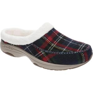 imageEasy Spirit Traveltime Slipper Womens SlipperNavy Plaidnatural