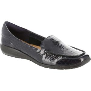 imageEasy Spirit Womens Abide SlipOnNavy Croco Patent