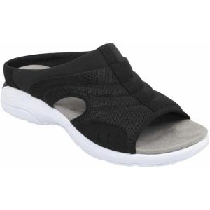 imageEasy Spirit Womens Star 3 SandalJet BlackJet BlackMeshMicro