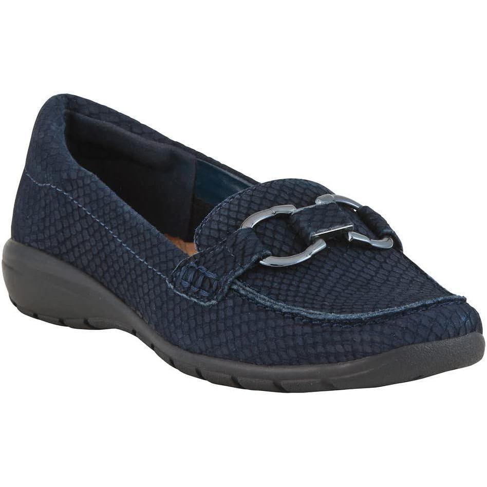 imageEasy Spirit Devitt Womens Slip OnDark Blue Snake