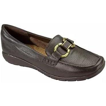imageEasy Spirit Devitt Womens Slip OnDark Brown Leather