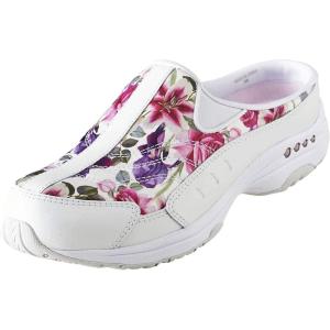 image:imageEasy Spirit Womens Traveltime Clog MuleWhitepurplemulti