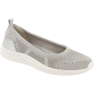 image:imageEasy Spirit Womens Glitz2 Ballet FlatsLight Greysilvertaupe