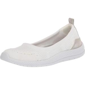 image:imageEasy Spirit Womens Glitz2 Ballet FlatsWhitesilver
