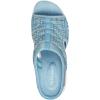 image:imageEasy Spirit Traciee 2 Womens Flat SandalsLight Bluedenimabstract