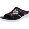 Black Floral Print Multi