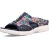 Dark Blue-multi-floral
