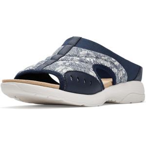 image:imageEasy Spirit Womens Traciee Slide SandalDark Blue Floral Multi