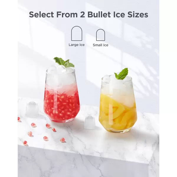 imageSilonn Commercial Ice Maker Creates 150lbs in 24H 33lbs Ice Storage Capacity Stainless Steel Freestanding Ice Maker Machine with Auto SelfCleaning for Home Office Bar Parties SLIM12T26LBS1