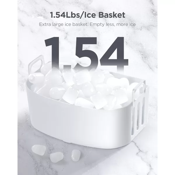 imageSilonn Commercial Ice Maker Creates 150lbs in 24H 33lbs Ice Storage Capacity Stainless Steel Freestanding Ice Maker Machine with Auto SelfCleaning for Home Office Bar Parties SLIM12T26LBS1