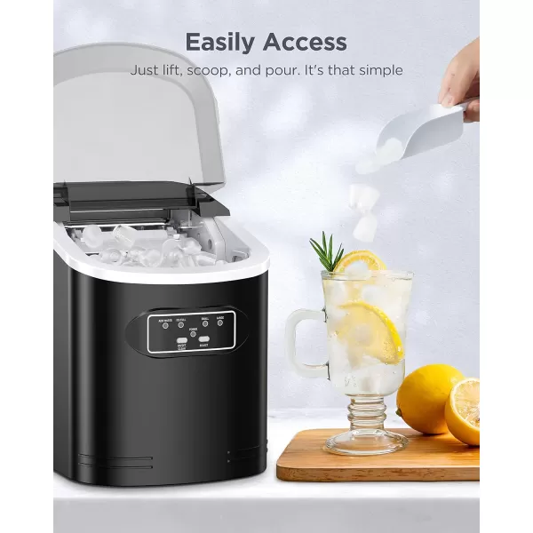 imageSilonn Commercial Ice Maker Creates 150lbs in 24H 33lbs Ice Storage Capacity Stainless Steel Freestanding Ice Maker Machine with Auto SelfCleaning for Home Office Bar Parties SLIM12T26LBS1