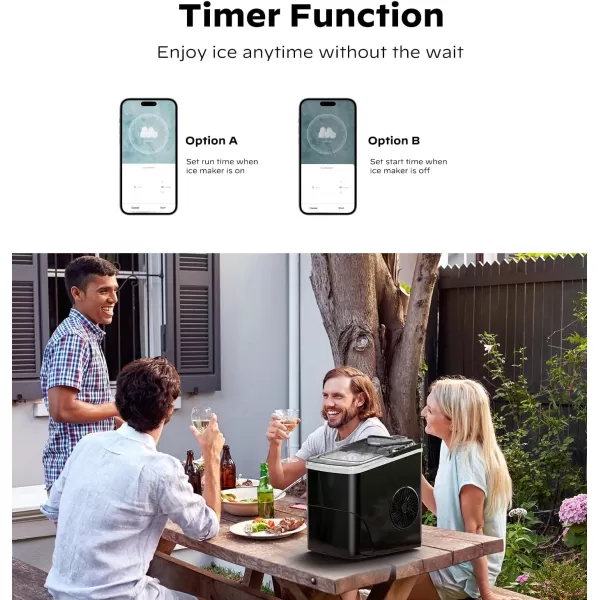 imageSilonn Smart Countertop Ice Maker Compact WiFi Ice Maker with App Control 9 Cubes in 6 Mins 26 lbs per Day 2 Ice Cube Sizes Portable Ice Maker with SelfCleaning for KitchenOfficeRVSilonn Smart Countertop Ice Maker Compact WiFi Ice Maker with App Control 9 Cubes in 6 Mins 26 lbs per Day 2 Ice Cube Sizes Portable Ice Maker with SelfCleaning for KitchenOfficeRV