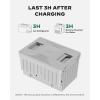 imageSilonn Countertop Ice Maker 9 Cubes Ready in 6 Mins 26lbs in 24Hrs SelfCleaning Ice Machine with Ice Scoop and Basket 2 Sizes of Bullet Ice for Home Kitchen Office Bar Party GreenGrey