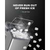 imageSilonn Countertop Ice Maker Machine 26 lbs per Day Fast Ice in 6 Minutes SelfCleaning Ice Maker Compact Countertop Ice Machine for Home KitchenOfficePartiesStainless SteelStainless Steel