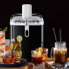 imageSilonn Ice Makers Countertop 9 Cubes Ready in 6 Mins 26lbs in 24Hrs SelfCleaning Ice Machine with Ice Scoop and Basket 2 Sizes of Bullet Ice for Home Kitchen Office Bar Party GreenBlack