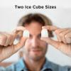 imageSilonn Ice Makers Countertop 9 Cubes Ready in 6 Mins 26lbs in 24Hrs SelfCleaning Ice Machine with Ice Scoop and Basket 2 Sizes of Bullet Ice for Home Kitchen Office Bar Party GreenStainless Steel01