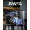 imageSilonn Ice Makers Countertop 9 Cubes Ready in 6 Mins 26lbs in 24Hrs SelfCleaning Ice Machine with Ice Scoop and Basket 2 Sizes of Bullet Ice for Home Kitchen Office Bar Party GreenUpgrade Black