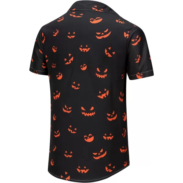 KYKU Funky Hawaiian Shirt for Men Palm Beach Shirts Tropical Vacation Shirts