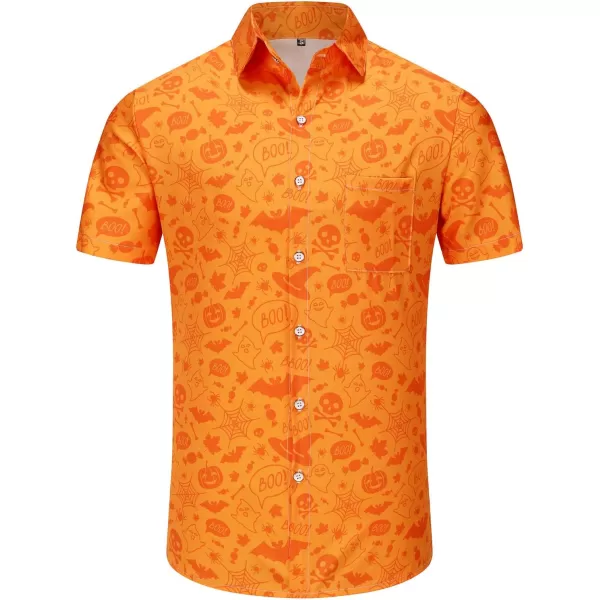 KYKU Funky Hawaiian Shirt for Men Palm Beach Shirts Tropical Vacation Shirts