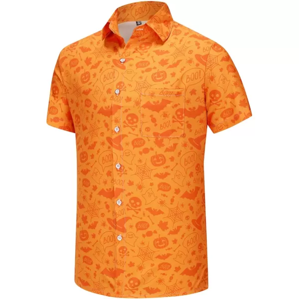 KYKU Funky Hawaiian Shirt for Men Palm Beach Shirts Tropical Vacation Shirts