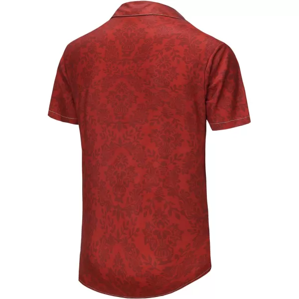 KYKU Funky Hawaiian Shirt for Men Palm Beach Shirts Tropical Vacation Shirts