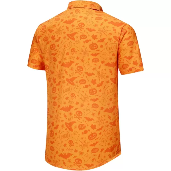 KYKU Funky Hawaiian Shirt for Men Palm Beach Shirts Tropical Vacation Shirts