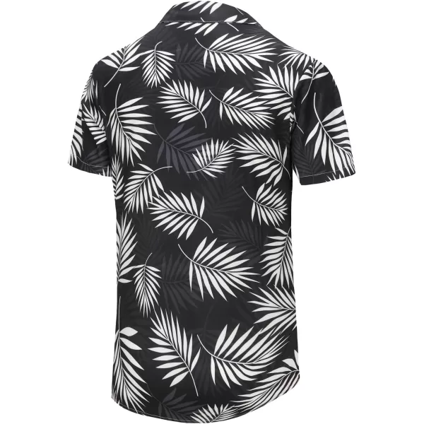 KYKU Funky Hawaiian Shirt for Men Palm Beach Shirts Tropical Vacation Shirts