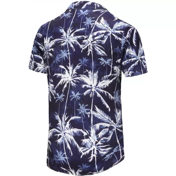 KYKU Funky Hawaiian Shirt for Men Palm Beach Shirts Tropical Vacation Shirts