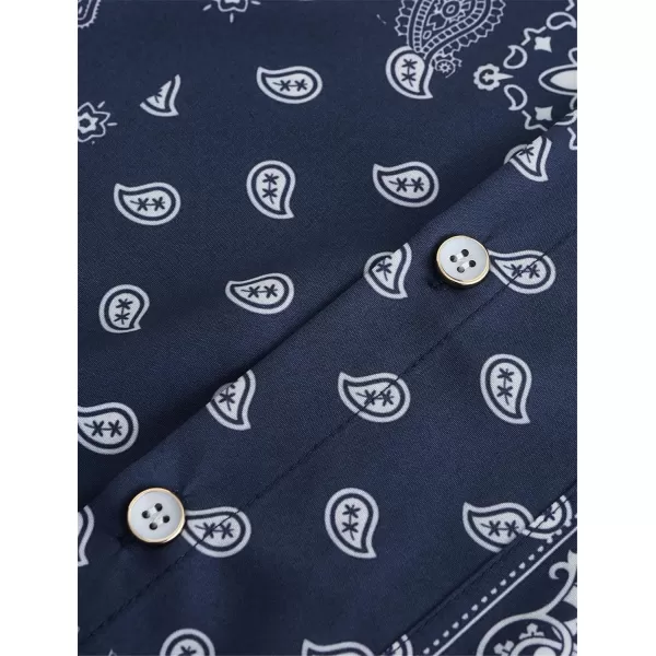 KYKU Men's Casual Button-Down Shirts Hawaiian Shirt Short Sleeve Beach Clothes with Pockets