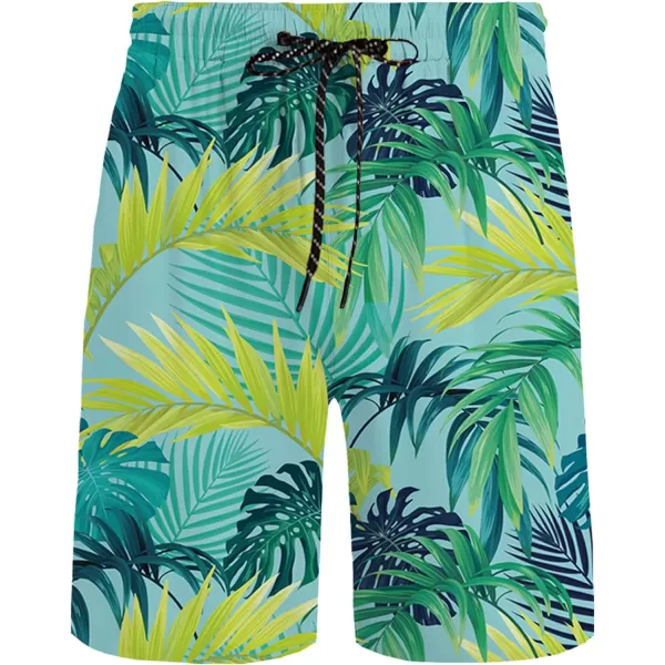 KYKU Mens Hawaiian Shirt and Short Set - Summer Short Sleeve Button Down Beach Shirts Tropical Vacation 2 Piece Outfits