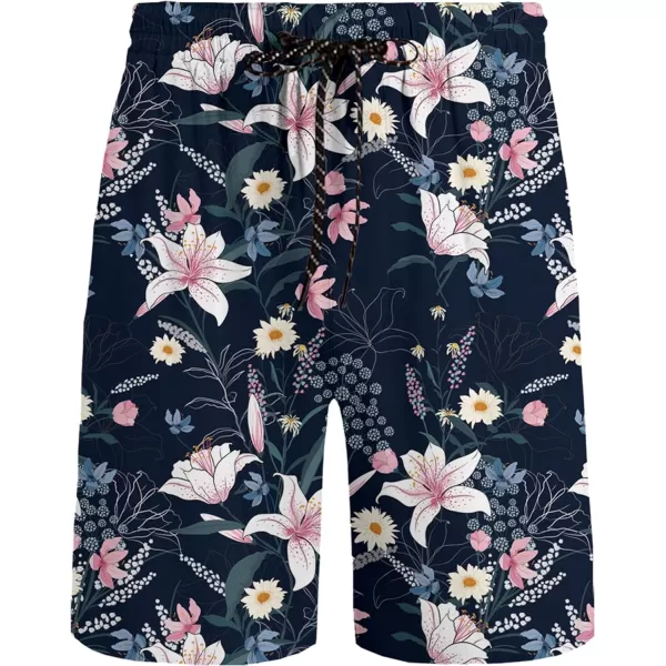 KYKU Mens Hawaiian Shirt and Short Set - Summer Short Sleeve Button Down Beach Shirts Tropical Vacation 2 Piece Outfits