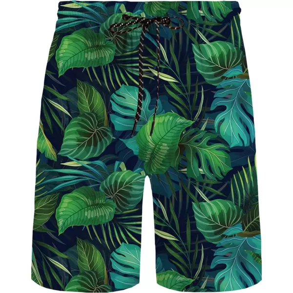 KYKU Mens Hawaiian Shirt and Short Set - Summer Short Sleeve Button Down Beach Shirts Tropical Vacation 2 Piece Outfits