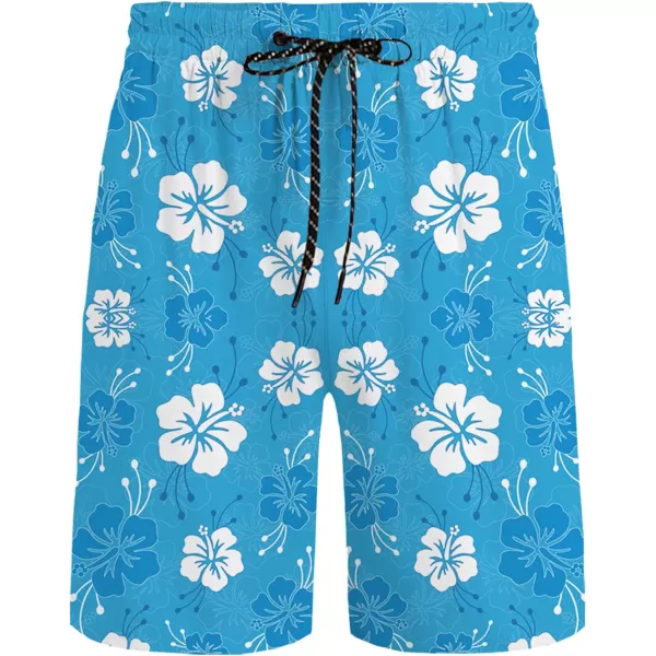 KYKU Mens Hawaiian Shirt and Short Set - Summer Short Sleeve Button Down Beach Shirts Tropical Vacation 2 Piece Outfits