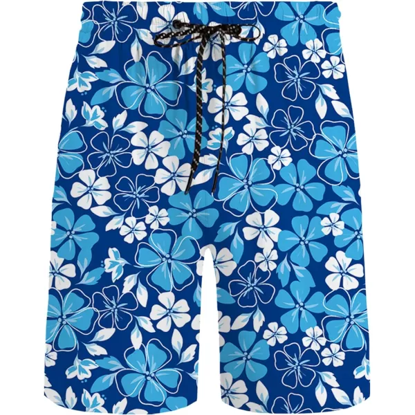 KYKU Mens Hawaiian Shirt and Short Set - Summer Short Sleeve Button Down Beach Shirts Tropical Vacation 2 Piece Outfits