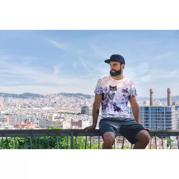 KYKU Men's Print Graphic T Shirt Short Sleeve Summer T-Shirt Novelty Casual Tee
